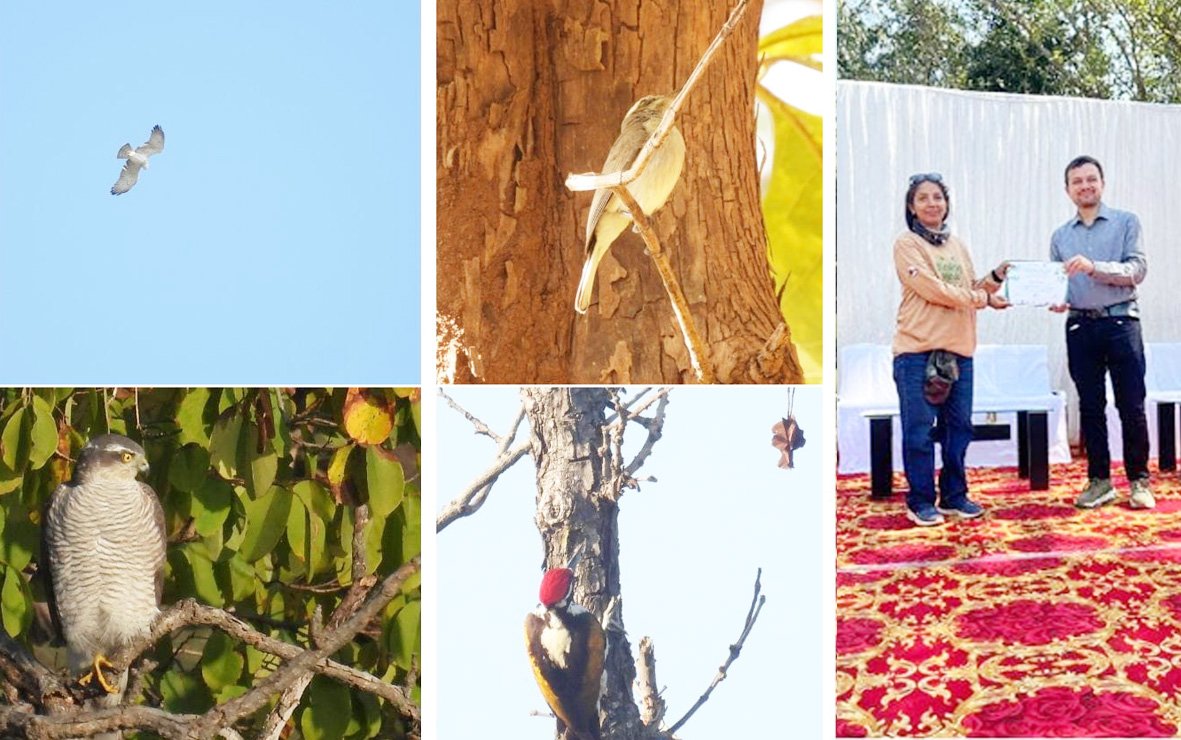 200 से अधिक पक्षी प्रजातियाँ दर्ज, 11 राज्यों से पहुँचे प्रतिभागी