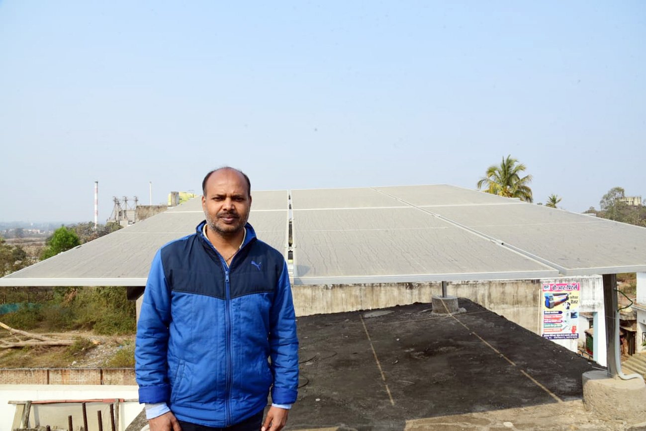 प्रधानमंत्री पीएम सूर्य घर मुफ्त बिजली योजना से त्रिवेणी देवांगन को बिजली बिल से मिली राहत