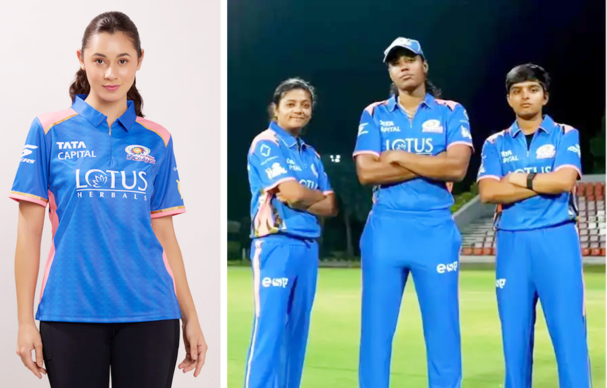 डिफेंडिंग चैंपियन मुंबई इंडियंस ने WPL 2026 की जर्सी लॉन्च की