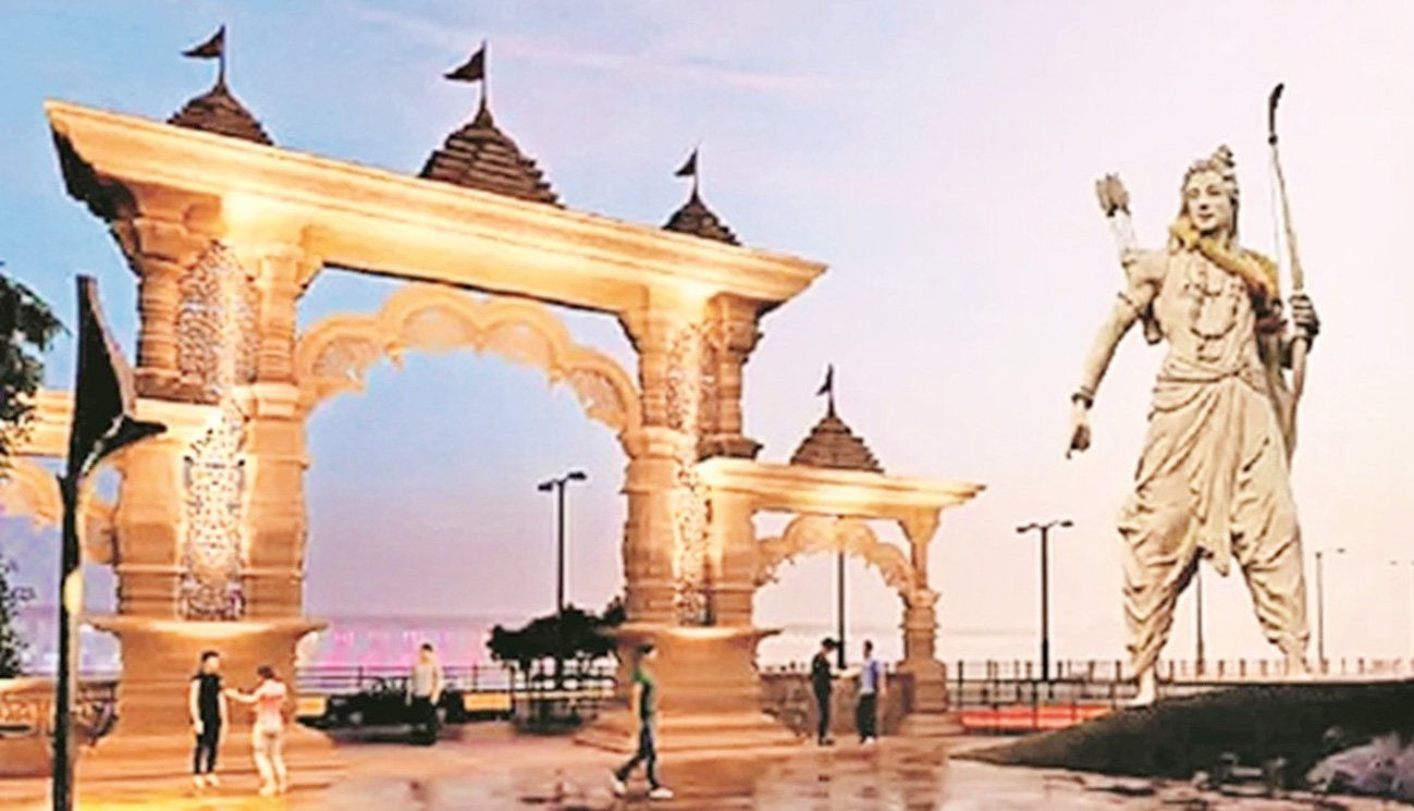 चन्द्रखुरी कौशल्या माता धाम में भव्य तैयारी : 51 फीट की प्रभु श्रीराम की वनवासी प्रतिमा की होगी स्थापना