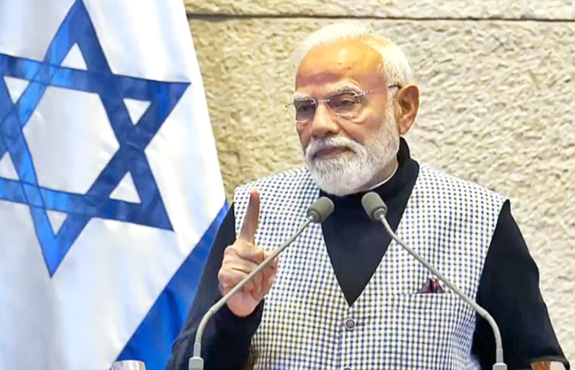 भारत, इज़राइल के साथ व्यापार बढ़ाएगा और निवेश को मज़बूत करेगा : प्रधानमंत्री मोदी