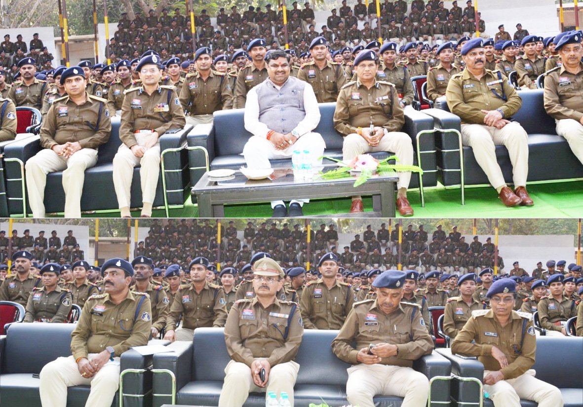 नेताजी सुभाष चंद्र बोस राज्य पुलिस अकादमी में 870 प्रशिक्षु उपनिरीक्षकों हेतु संवादात्मक प्रशिक्षण कार्यक्रम