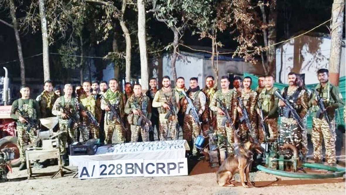 एंटी-हैंडलिंग IED बरामद, सुकमा-बीजापुर बॉर्डर में फ़ोर्स को मिली सफलता