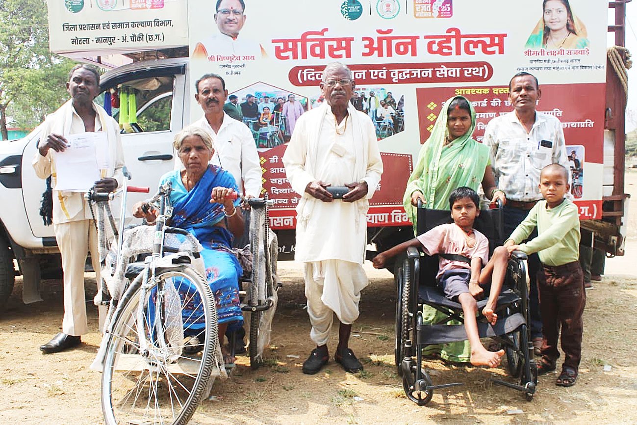 18 दिवसीय सर्विस ऑन व्हील्स अभियान बना जनसेवा की मिसाल