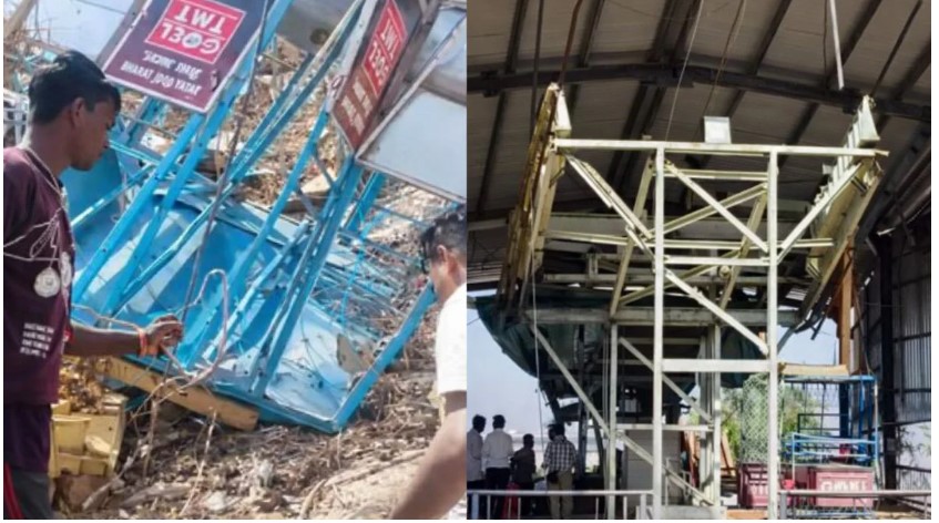 खल्लारी माता मंदिर रोपवे हादसा: 28 वर्षीय महिला की मौत, 16 घायल                                            