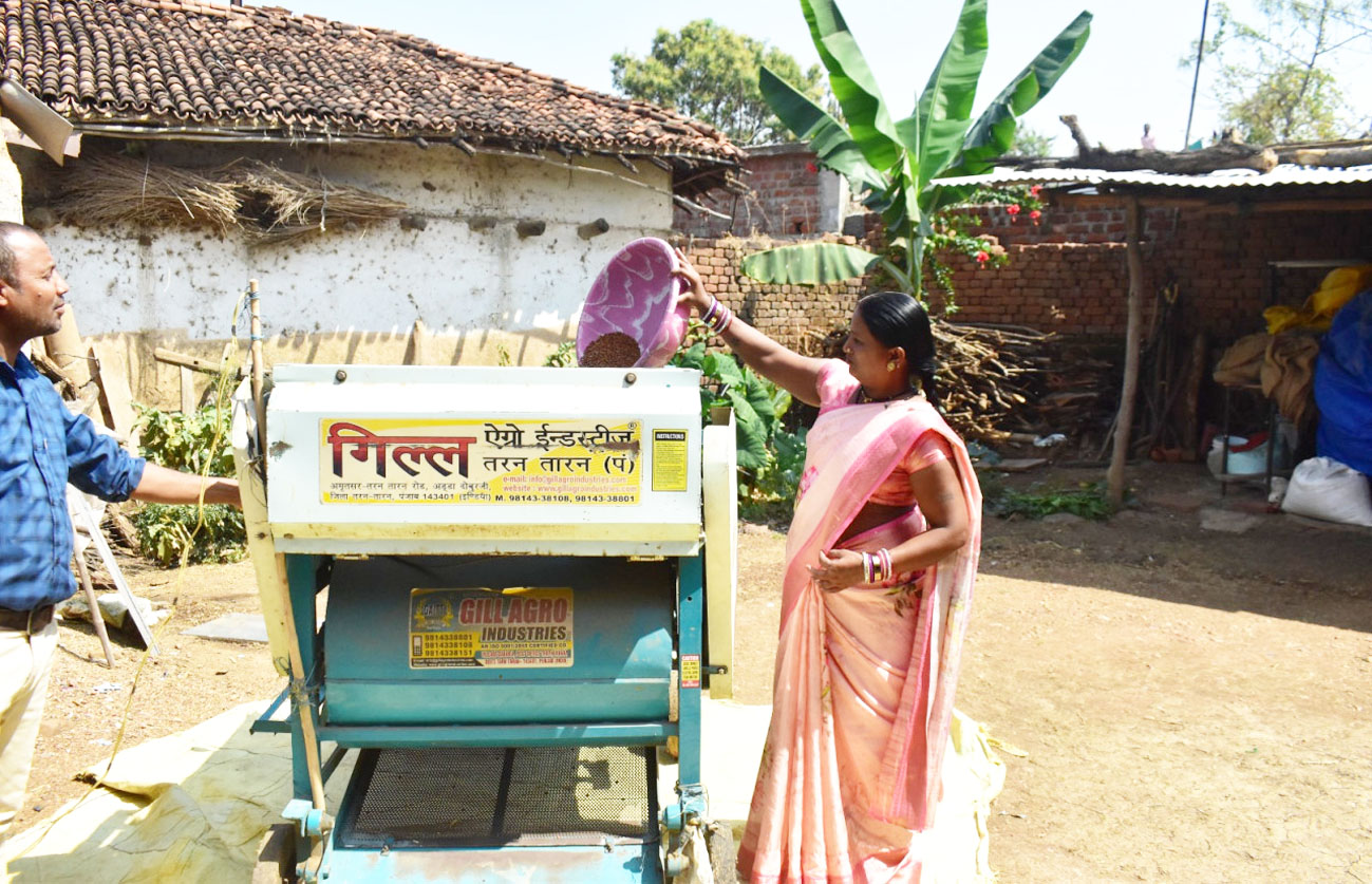 FPC से जुड़कर लखपति दीदी बनीं श्रीमती बेदो बाई वर्मा