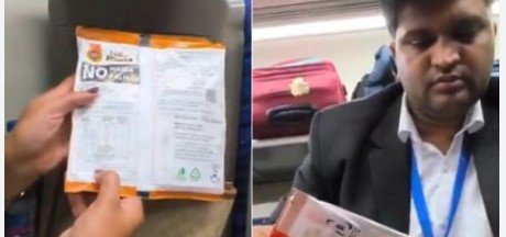 वंदे भारत ट्रेन में खाना खाने के बाद महिला की तबियत बिगड़ी, IRCTC पर उठे सवाल