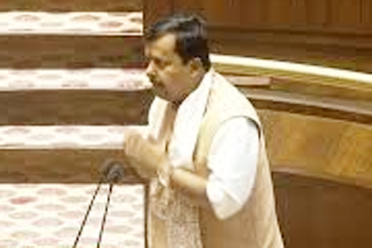 भाजपा के राष्ट्रीय अध्यक्ष नितिन नवीन ने ली राज्यसभा सदस्य पद की शपथ