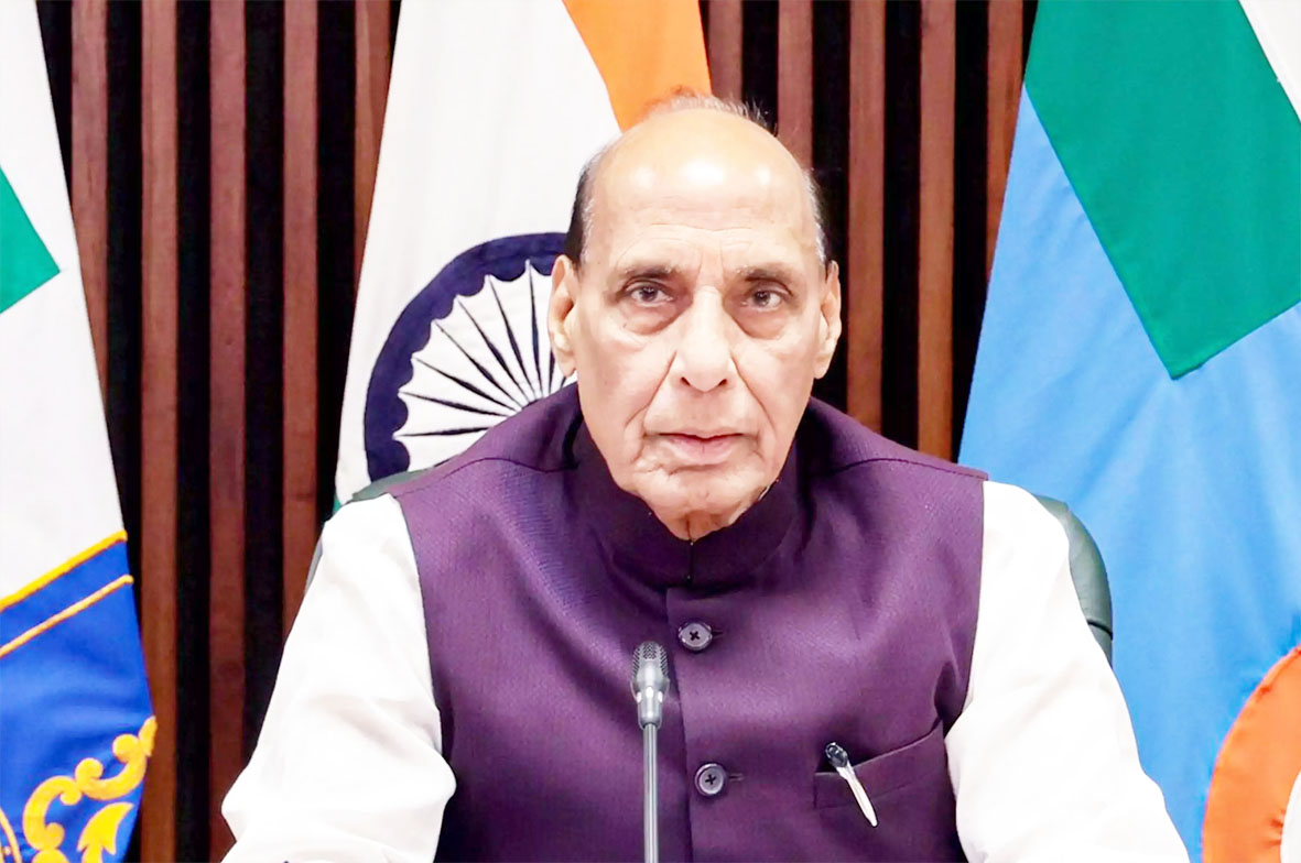 भारत का रक्षा निर्यात रिकॉर्ड ₹38,424 करोड़ पर पहुंचा : राजनाथ सिंह