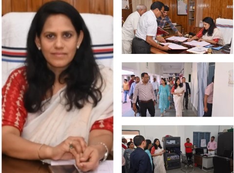 नवपदस्थ कलेक्टर संतन देवी जांगड़े आज मीडिया से होंगी रूबरू