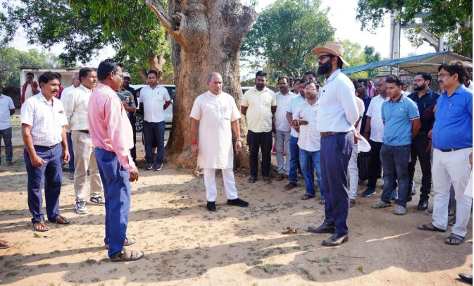 रणपुर गांव में प्रशासनिक सक्रियता, शिक्षा स्वास्थ्य और बाजार व्यवस्था को मजबूत करने पर जोर