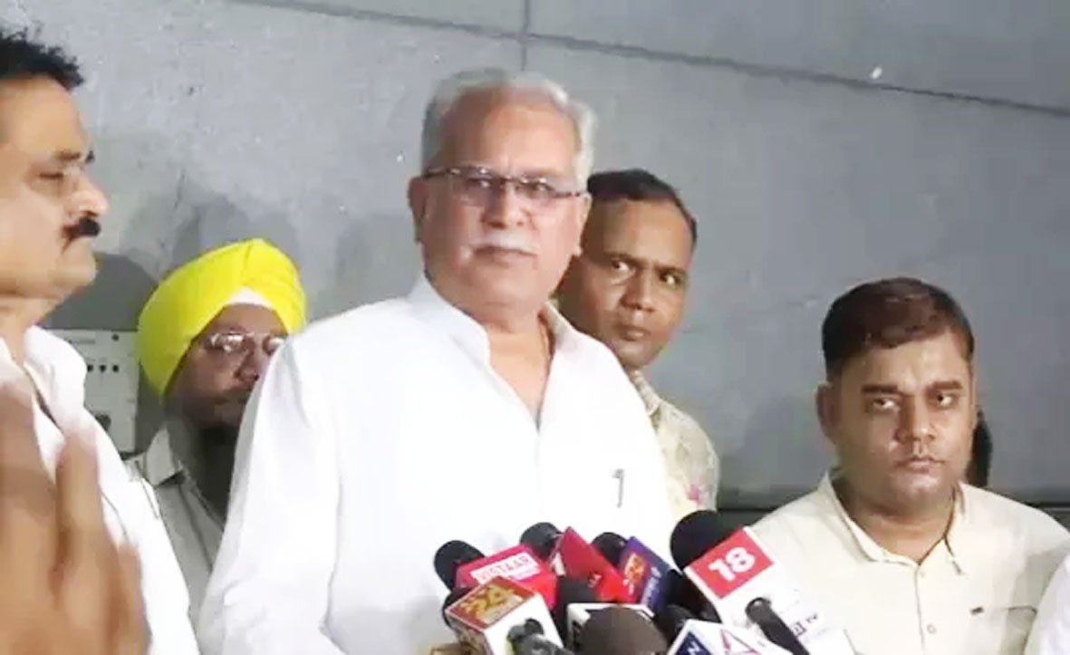 पूर्व मुख्यमंत्री भूपेश बघेल का साय सरकार पर हमला, मंत्रियों को बताया “रीलबाज”