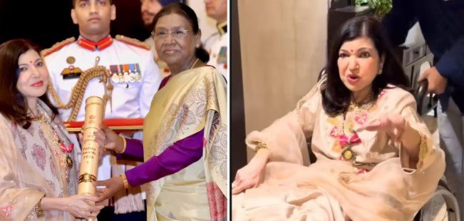 पद्म भूषण सम्मान के बाद व्हीलचेयर पर क्यों नजर आईं अलका याग्निक? सिंगर ने खुद बताई इसके पीछे की वजह