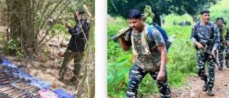 नारायणपुर में सुरक्षा बलों को बड़ी कामयाबी: 'माओवादीमुक्त' जिले के जंगलों से हथियारों का बड़ा जखीरा बरामद, मलबे में मिला बम लॉन्चर