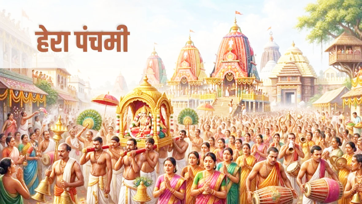आज मनाई जाएगी हेरा पंचमी, जानिए...जगन्नाथ की रथ यात्रा से क्या है इसका संबंध