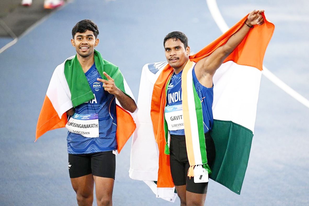 वित्त मंत्री ओपी चौधरी ने राष्ट्रमंडल खेल 2026 में पदक विजेता दिलीप महादु गावित एवं मोहम्मद बासिल को दी बधाई