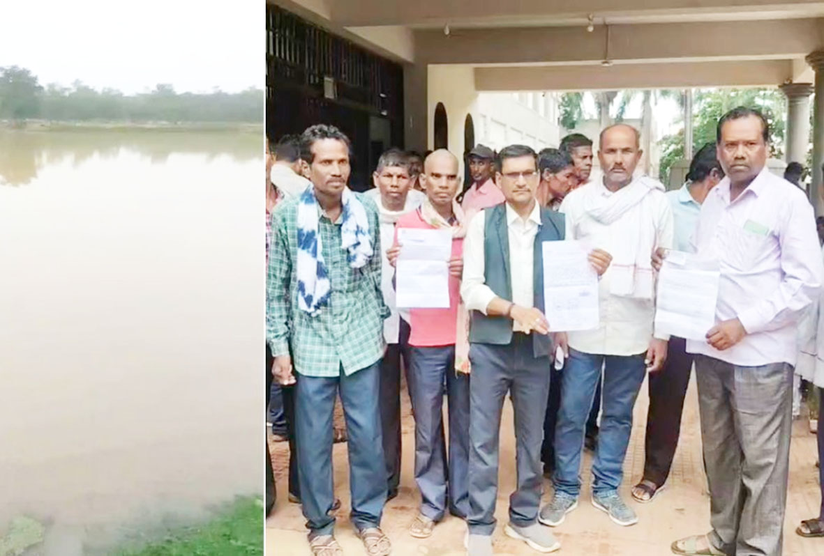 करेली बड़ी में जलभराव से 100 एकड़ फसल बर्बाद