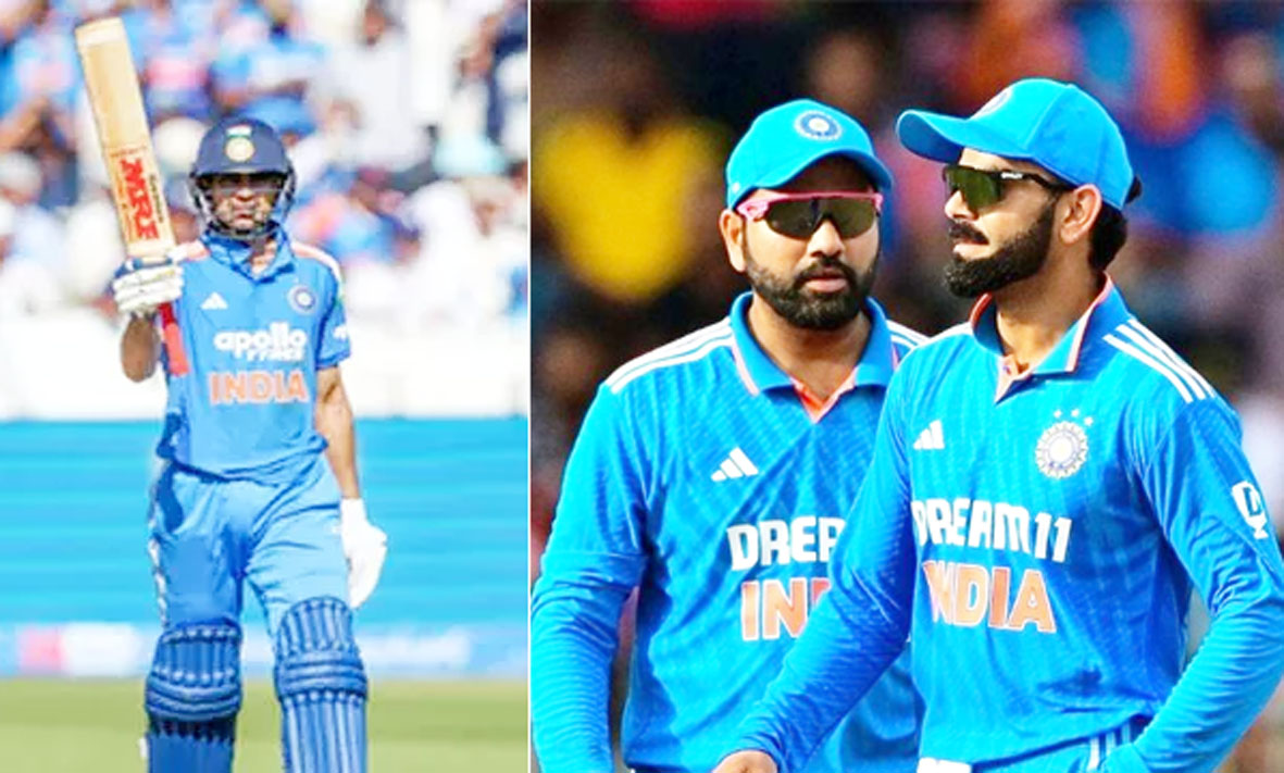 ICC रैंकिंग : गिल नंबर 1 स्पॉट के करीब; कोहली और रोहित टॉप चार में शामिल