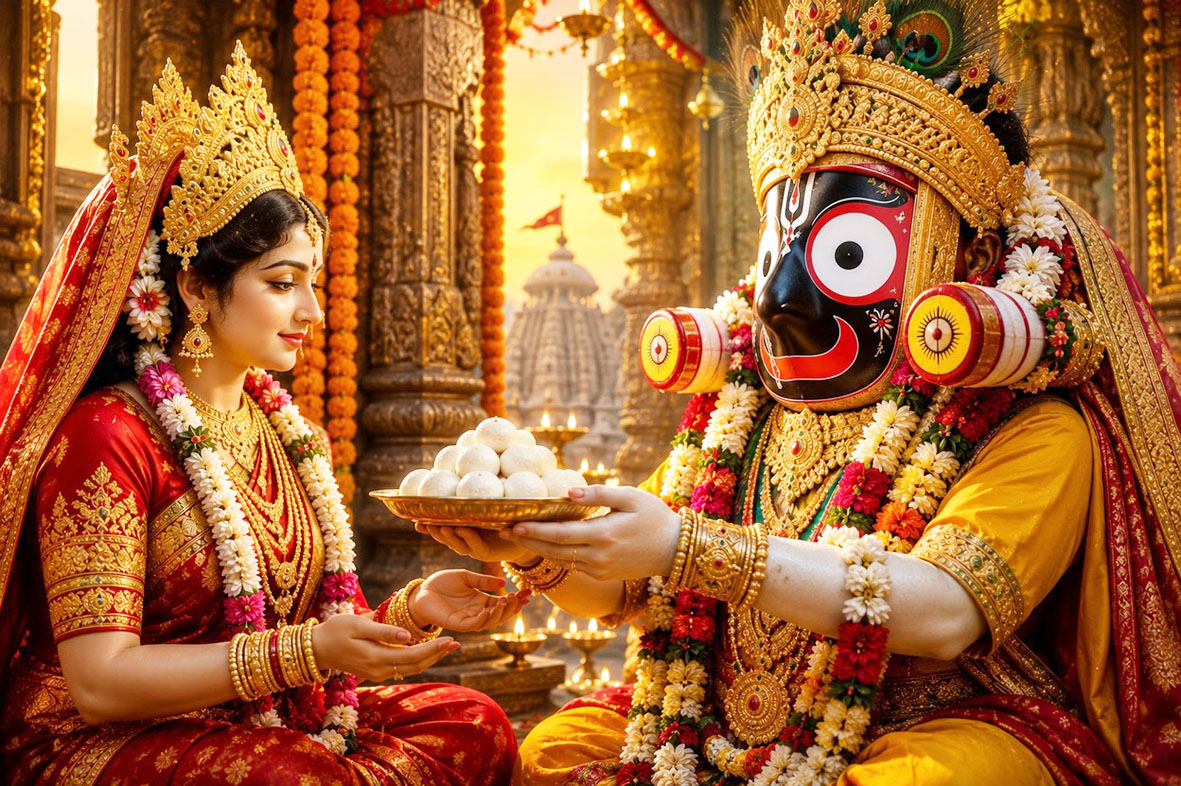 नीलाद्रि बीजे : जानिए भगवान जगन्नाथ और माता लक्ष्मी की रूठने-मनाने की अनोखी परंपरा