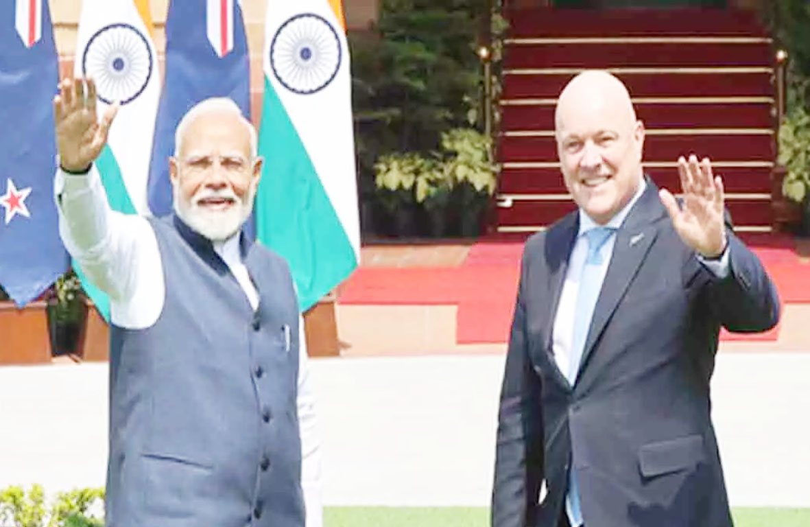 भारत-न्यूज़ीलैंड FTA : पहले दिन से 57% एक्सपोर्ट होगा टैरिफ-फ्री : PM लक्सन