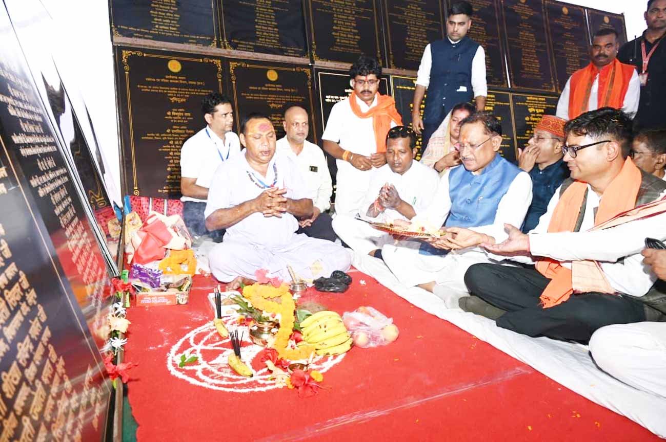 मुख्यमंत्री साय ने धरमजयगढ़ में 62.36 करोड़ के विकास कार्यों की दी सौगात