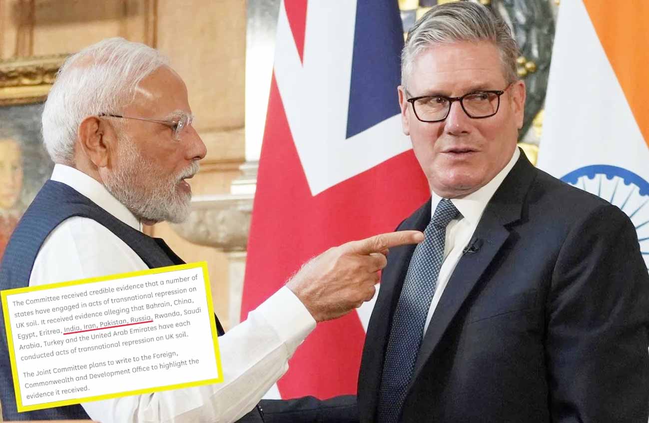 ब्रिटेन की गिरी हुई हरकत, भारत के खिलाफ तैयार की रिपोर्ट