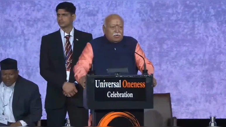 न्यूयॉर्क में मोहन भागवत ने दुनिया को दिया एकता का संदेश, बोले- भारत के DNA में है एकता