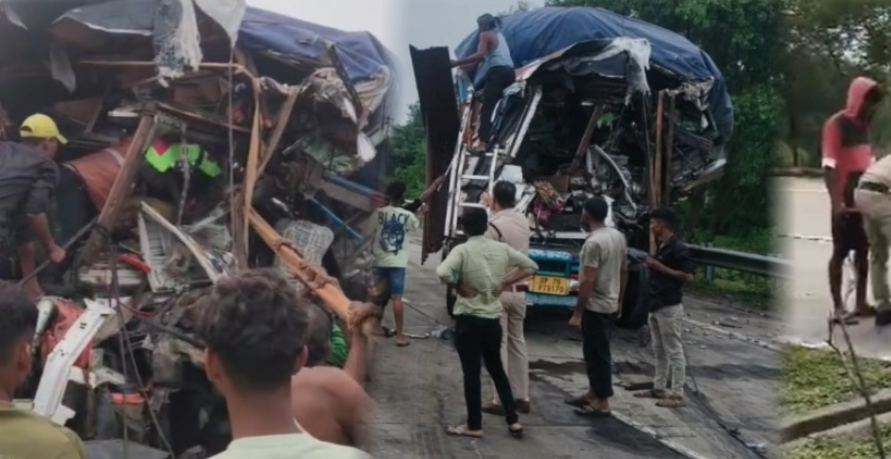 बिलासपुर में रफ्तार का कहर: ट्रक की टक्कर से महिला की मौत, खड़ी ट्रेलर से भिड़ीं दो ट्रेलर; कई घायल