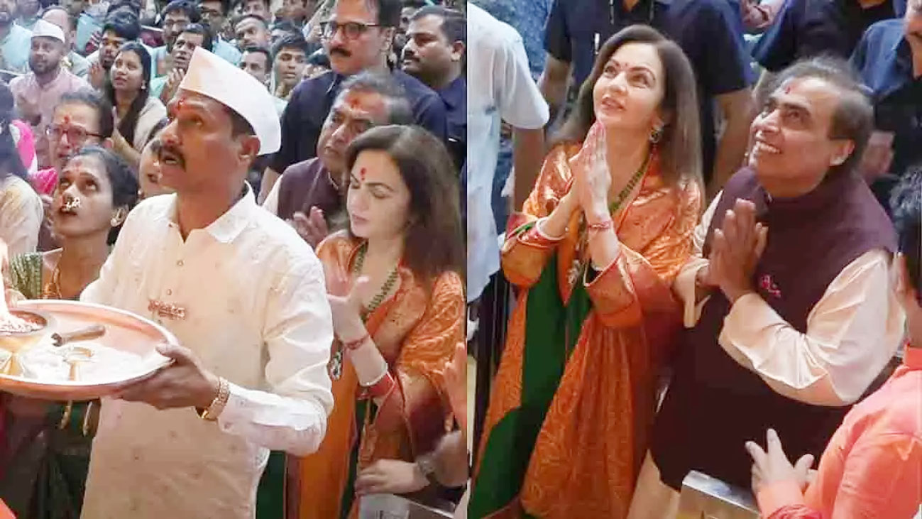लालबागचा राजा 2025 की भव्य आरती में शामिल हुए