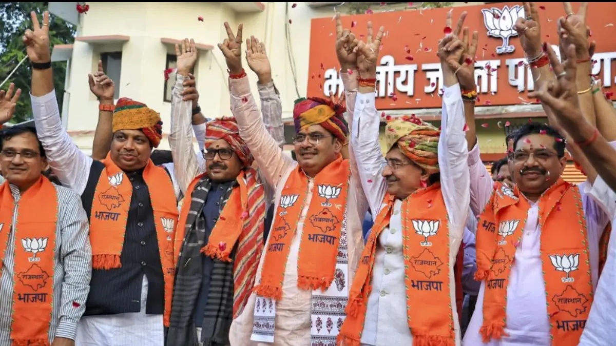 राजस्थान में निकाय चुनाव का रिजल्ट आया, BJP सबसे बड़ी पार्टी; 4,179 वार्डों में जीत