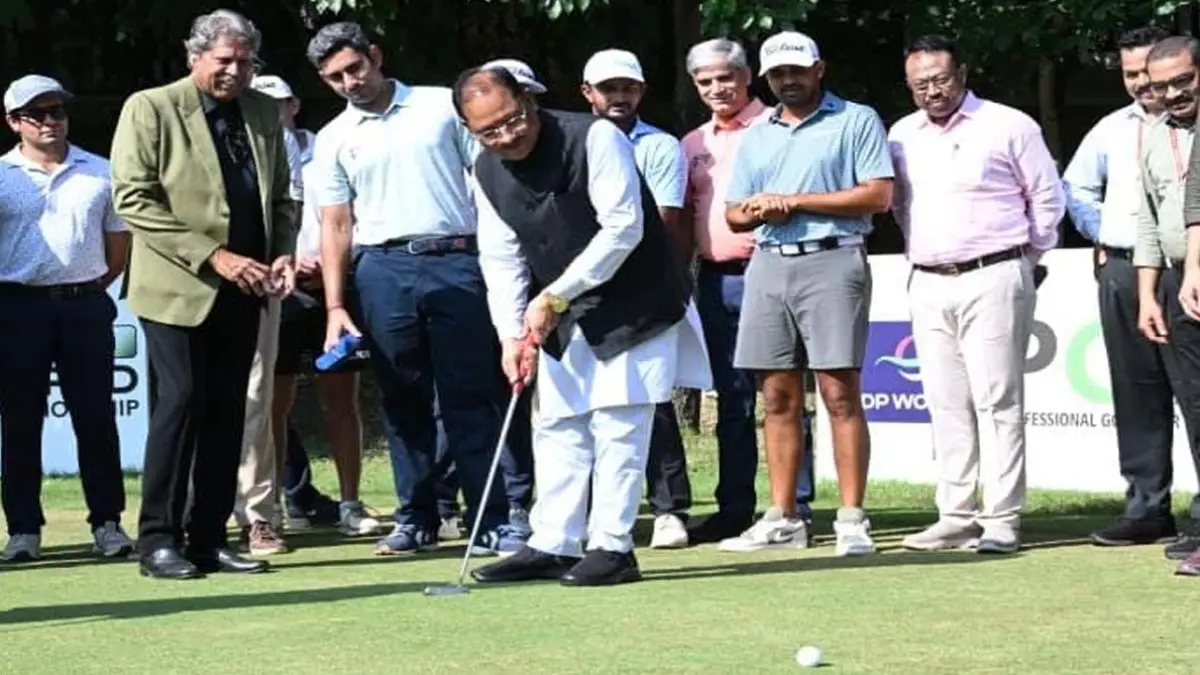 नवा रायपुर ओपन 2026 का आगाज, 132 गोल्फर दिखाएंगे दम; विदेशी खिलाड़ी भी शामिल