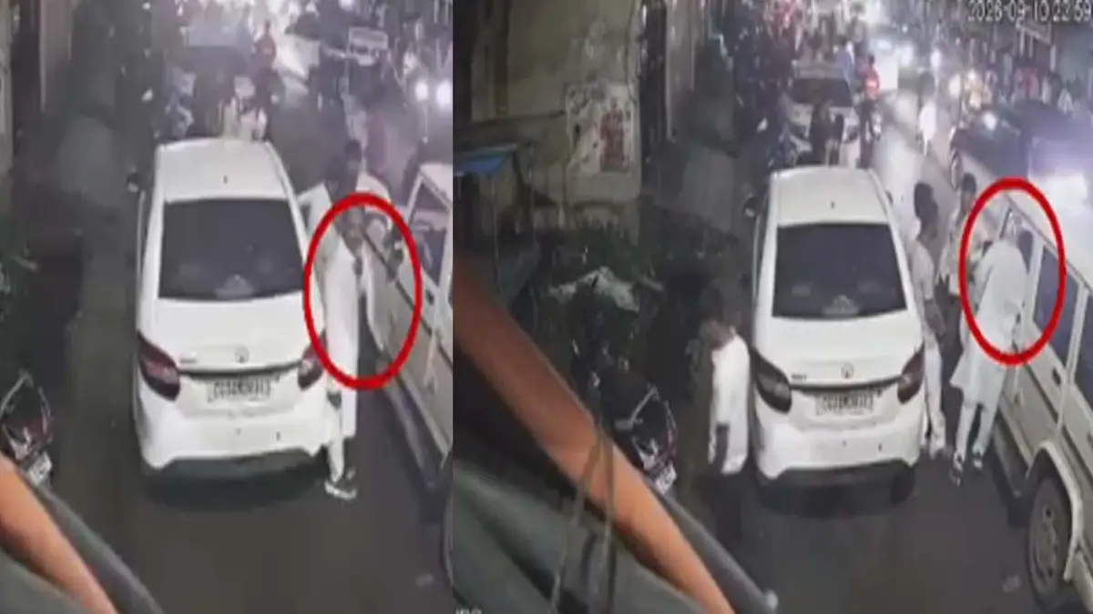 रायपुर में बेखौफ बदमाश! पुलिस पेट्रोलिंग वाहन से सामान निकालने का VIDEO वायरल
