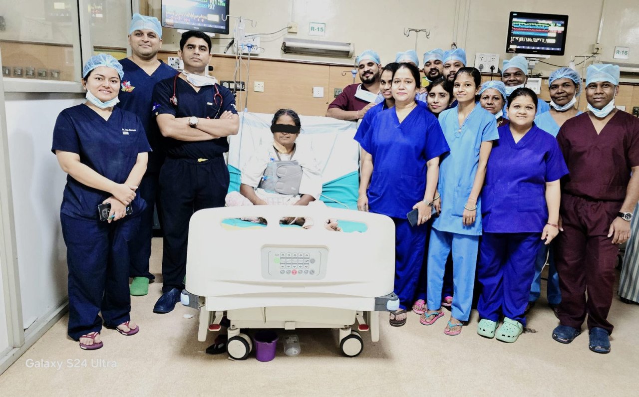 बिहार की 48 वर्षीय महिला की रायपुर में सफल बाईपास सर्जरी, 3 नसों में था ब्लॉकेज
