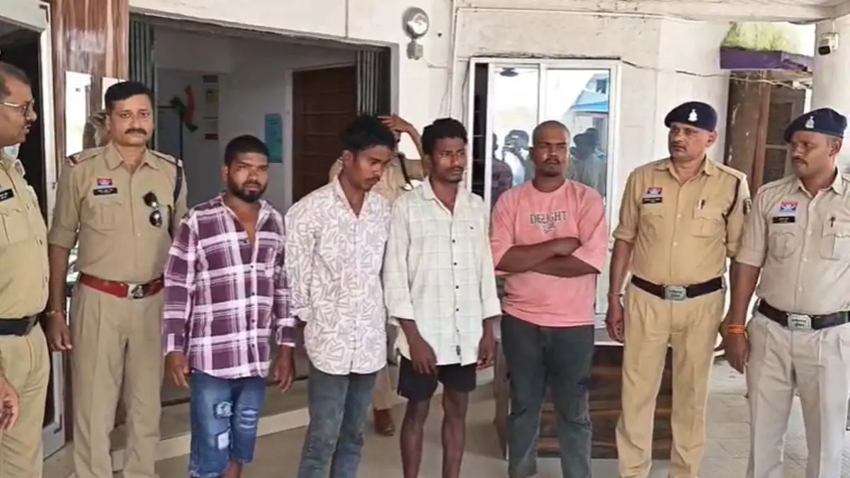 नाबालिग से गैंगरेप मामले में पुलिस का एक्शन, चार आरोपी गिरफ्तार