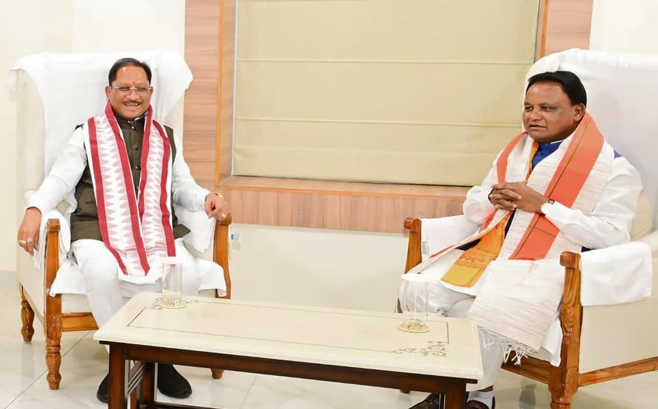 छत्तीसगढ़-ओडिशा के रिश्तों को मिलेगी नई रफ्तार? CM साय और मोहन माझी की अहम मुलाकात