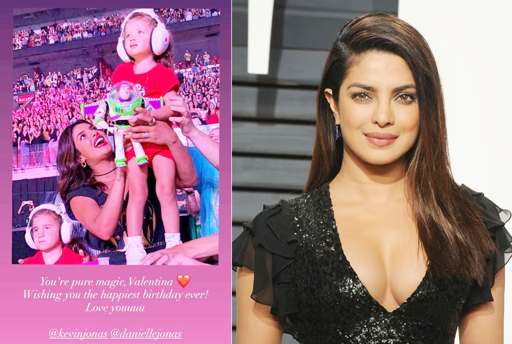 एक्ट्रेस प्रियंका चोपड़ा ने भतीजी वैलेंटिना को दी जन्मदिन की बधाई