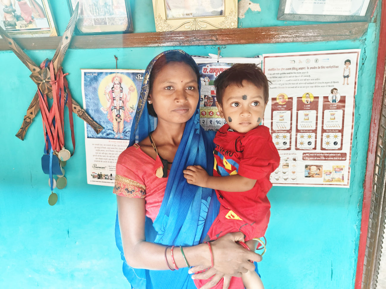 सही पोषण से नन्हे मानव को कुपोषण से मिली निजात