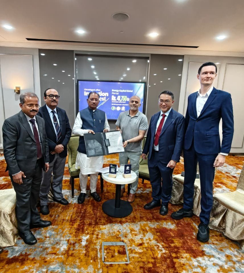 सिंगापुर से छत्तीसगढ़ के लिए बड़ा निवेश, AI-रेडी डेटा सेंटर कैंपस में लगेंगे ₹41,750 करोड़