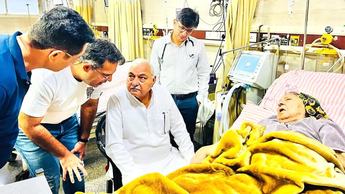 पूर्व मुख्यमंत्री भूपेंद्र हुड्डा की मौसी का निधन, शोक में परिवार