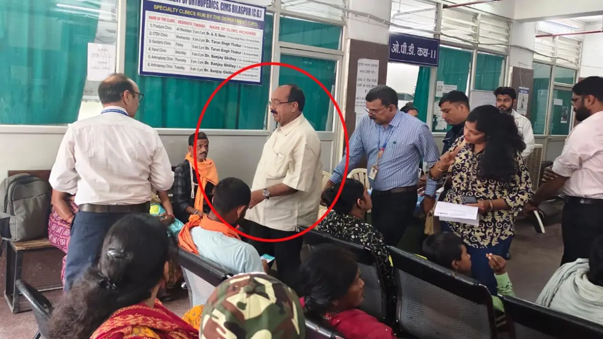  छत्तीसगढ़ के डिप्टी CM अरुण साव के पैर में लगी चोट, सिम्स अस्पताल में हुआ इलाज