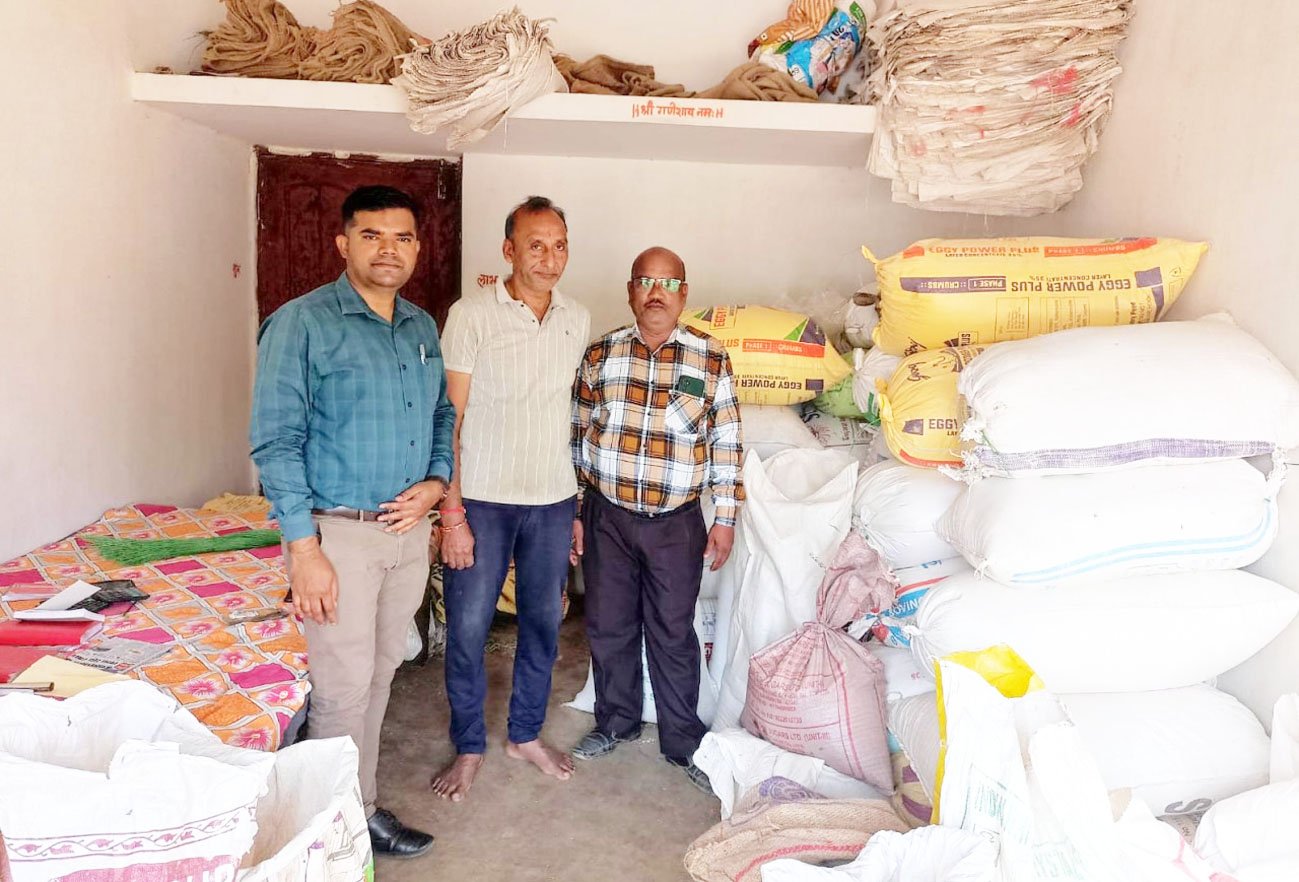 कटघोरा क्षेत्र में 90 क्विंटल अवैध धान जब्त