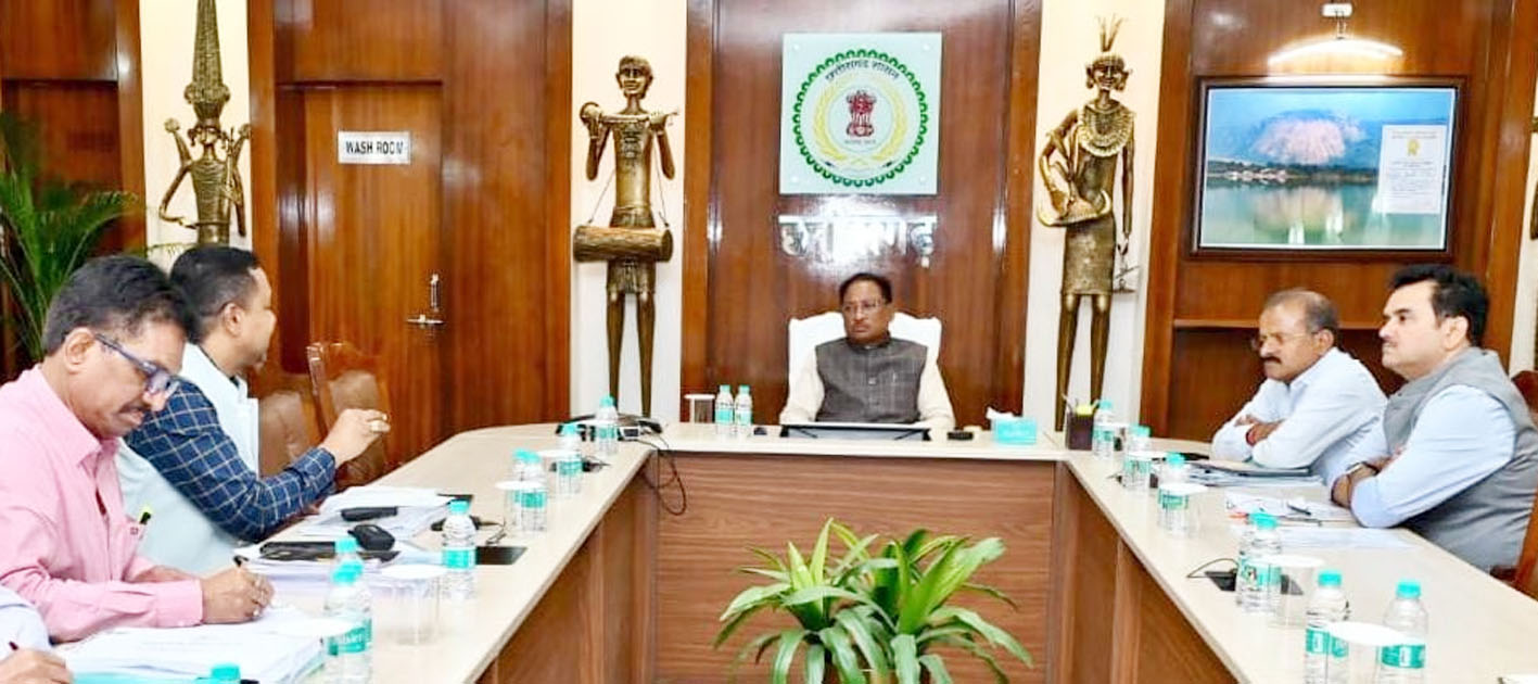 गुणवत्तापूर्ण कार्य करते हुए सिंचाई परियोजनाओं के कार्य में लाएँ गति : CM विष्णु देव साय
