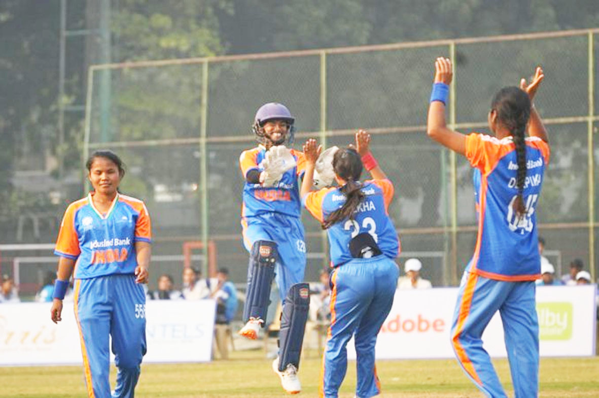 दृष्टिबाधित महिला टी20 विश्व कप : भारत ने ऑस्ट्रेलिया को 209 रन से हराया