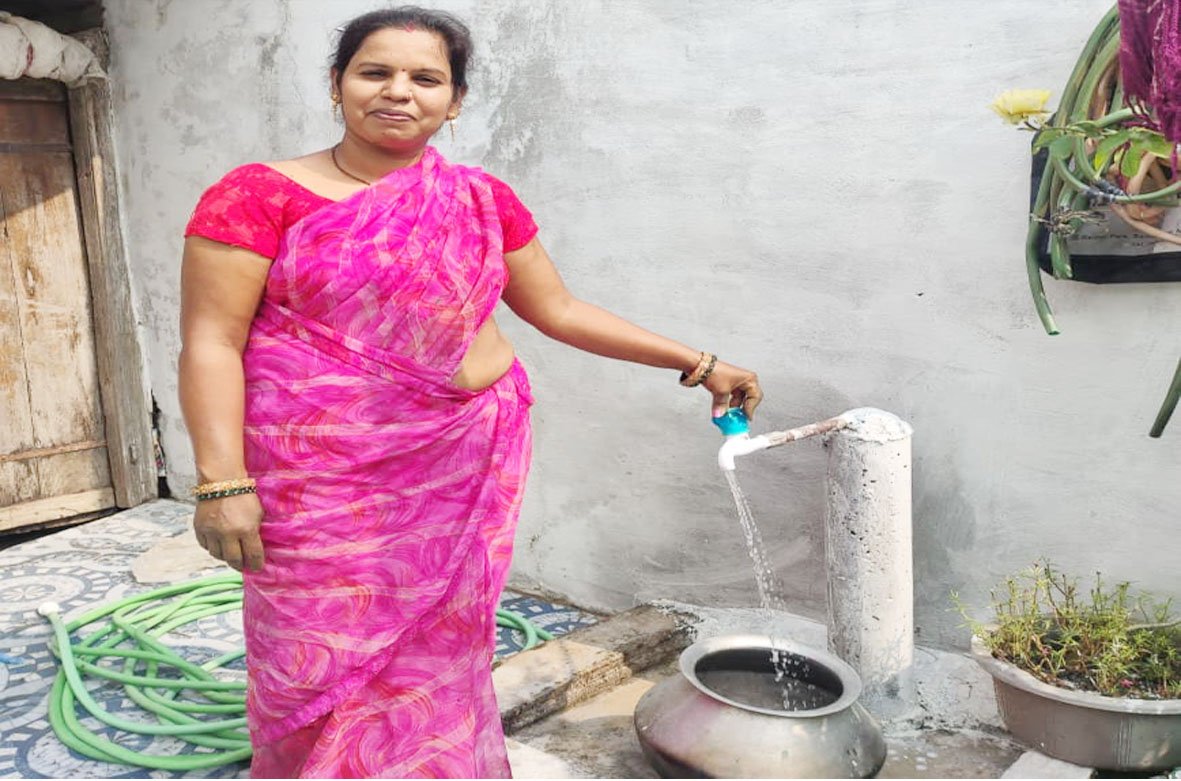 "हर घर नल, हर घर जल" से बदला ग्रामीण जीवन