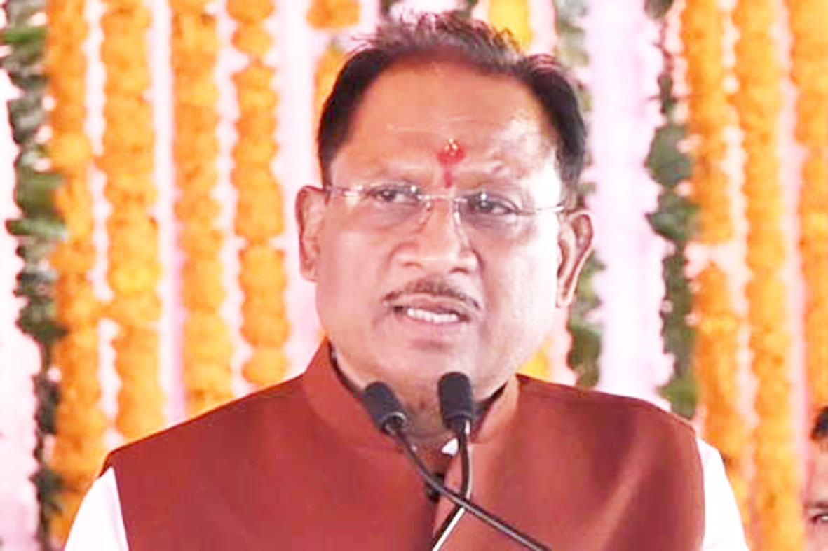 बस्तर बदल रहा, बंदूकें थम रही : CM विष्णुदेव साय