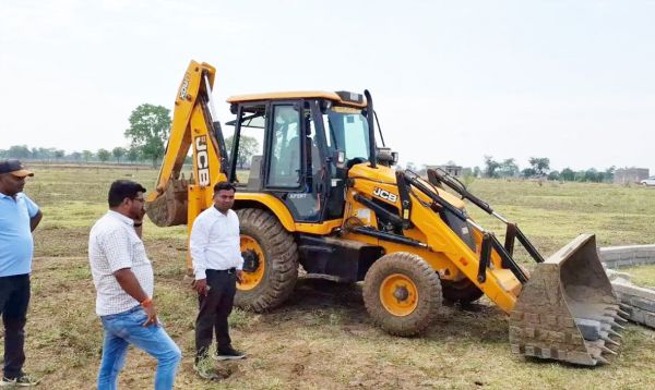 रायपुर के निमोरा, गोंदवारा और बोरियाखुर्द में अवैध प्लाटिंग पर हुई कार्रवाई