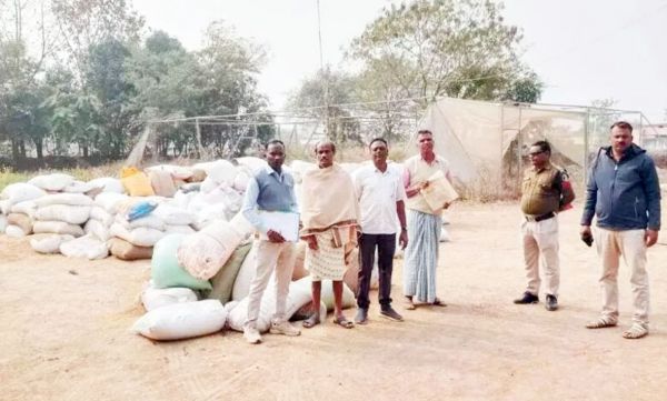 प्रशासन ने ढाई करोड़ का धान किया जब्त