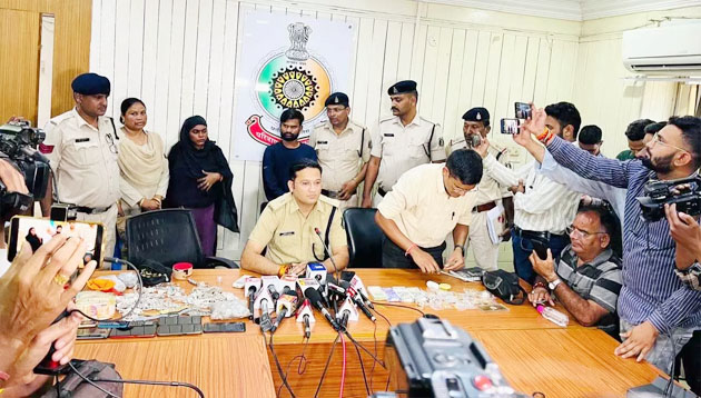 डागा भवन में हुई लाखों की चोरी का पुलिस ने किया खुलासा