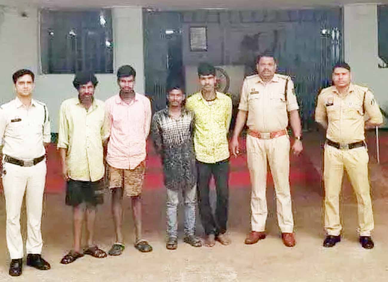 धान चोर गिरोह का पर्दाफाश, 4 आरोपी हुए गिरफ्तार