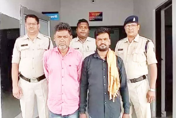 फरार गांजा तस्कर पकड़ाए, छग पुलिस ने मध्यप्रदेश से दबोचा